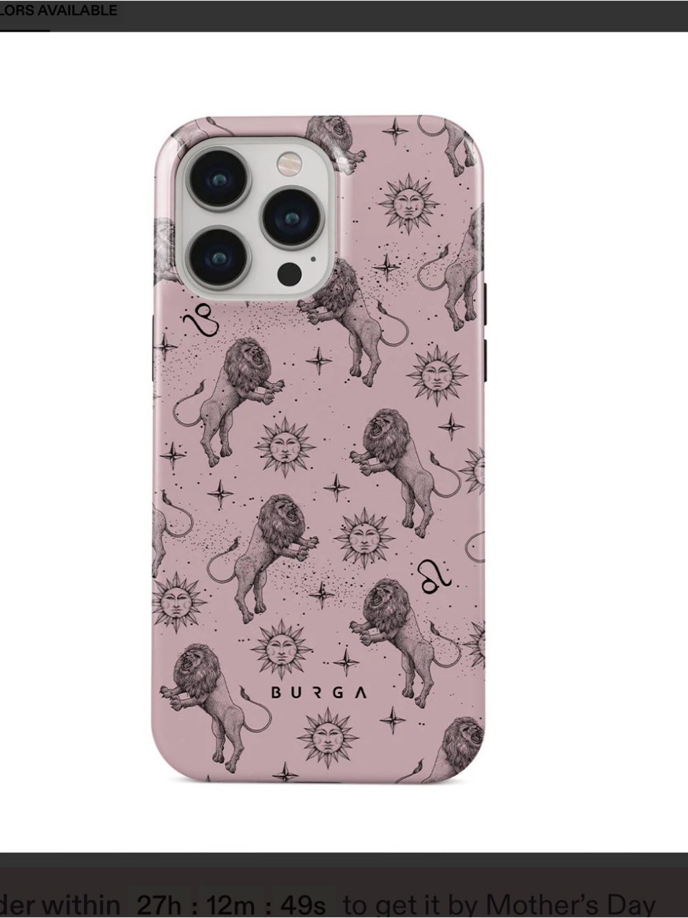 Burga phone case